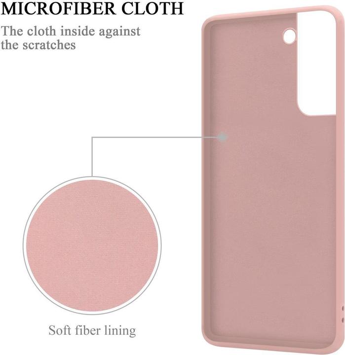 Productafbeelding Cadorabo TPU Vloeibare Ring Silicone Hoesje (Samsung Galaxy S21 5G)
