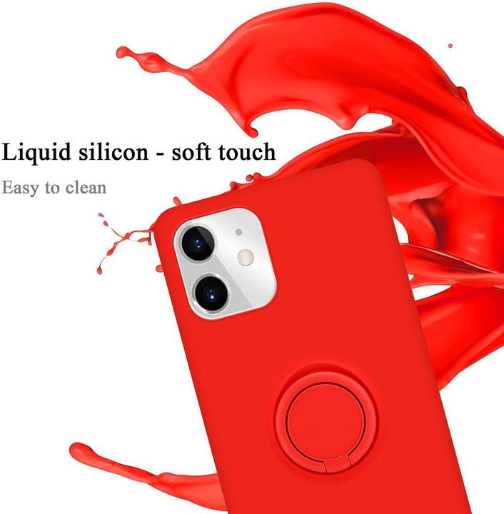 Actual product image Cadorabo TPU Liquid Ring Silicone Case Cover (Apple iPhone 11)