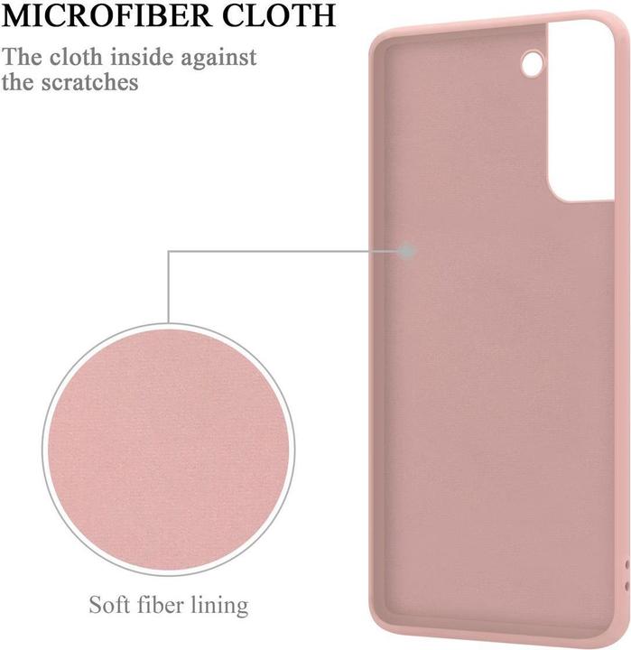 Produktbild Cadorabo TPU Liquid Ring Silicone Case Hülle (Samsung Galaxy S21+)