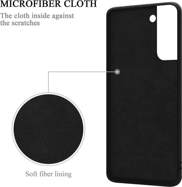 Produktbild Cadorabo TPU Liquid Ring Silicone Case Hülle (Samsung Galaxy S21 5G)