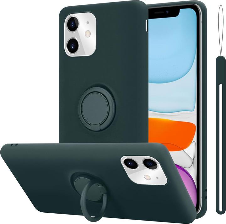 Produktbild Cadorabo TPU Liquid Ring Silicone Case Hülle (Apple iPhone 11)