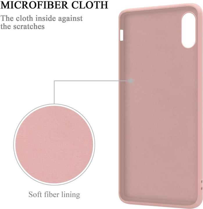 Produktbild Cadorabo TPU Liquid Ring Silicone Case Hülle (Apple iPhone X)
