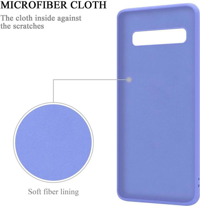 Productafbeelding Cadorabo TPU Vloeibare Ring Silicone Hoesje (Samsung Galaxy S10 5G)