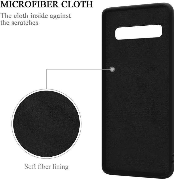 Productafbeelding Cadorabo TPU Vloeibare Ring Silicone Hoesje (Samsung Galaxy S10 5G)
