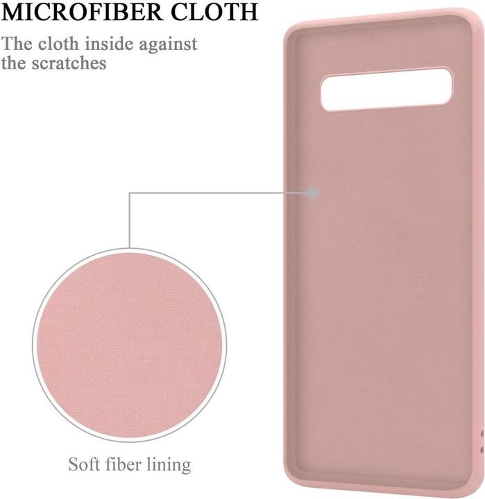Productafbeelding Cadorabo TPU Vloeibare Ring Silicone Hoesje (Samsung Galaxy S10 5G)