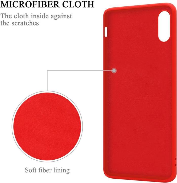 Productafbeelding Cadorabo TPU Vloeibare Ring Silicone Hoesje (Apple iPhone XS Max)