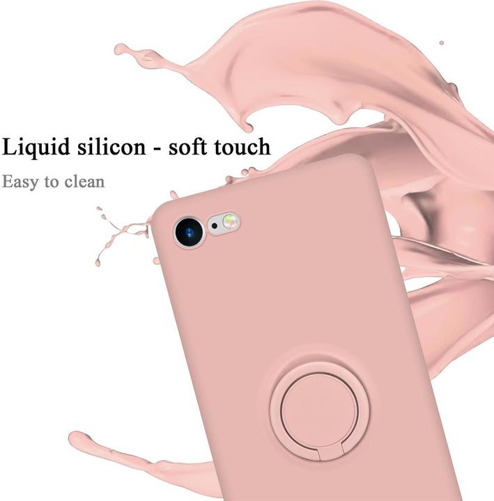 Actual product image Cadorabo TPU Liquid Ring Silicone Case Cover (Apple iPhone 7, Apple iPhone SE (2nd Gen))
