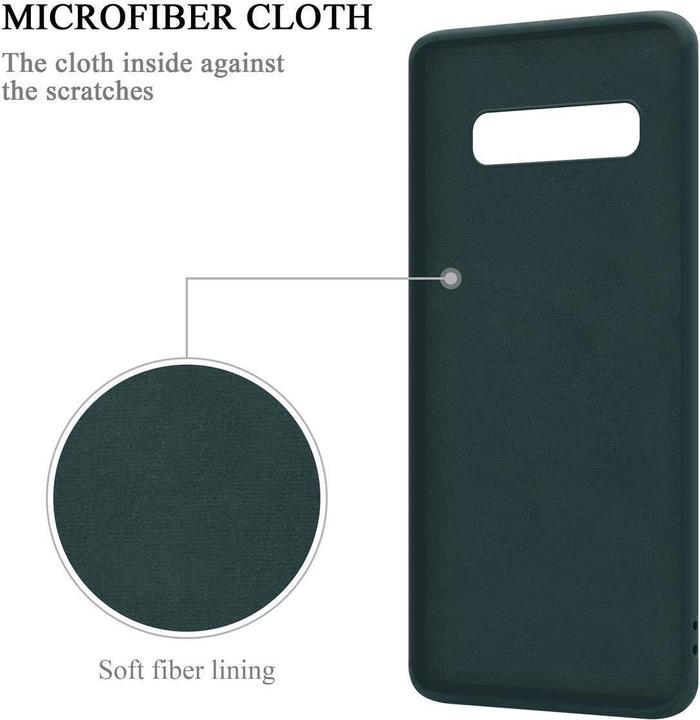 Productafbeelding Cadorabo TPU Vloeibare Ring Silicone Hoesje (Samsung Galaxy S10+)