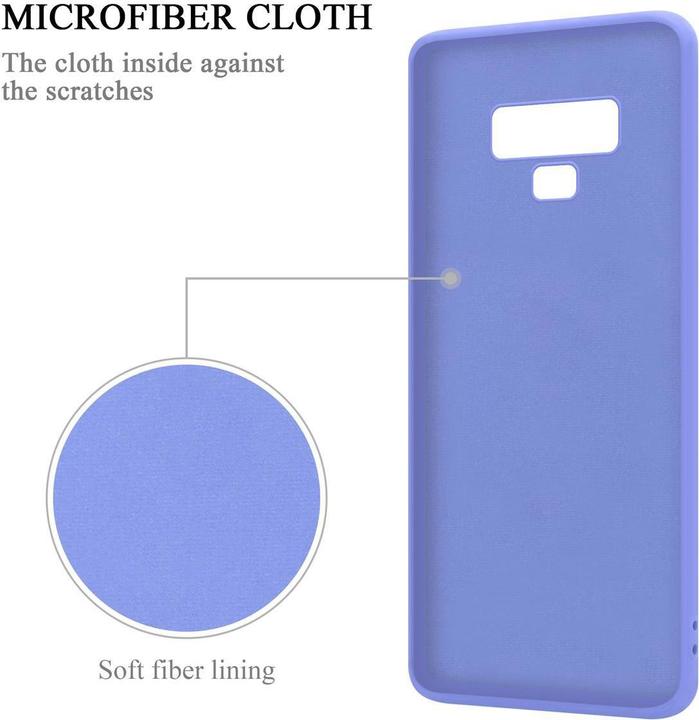 Actual product image Cadorabo TPU Liquid Ring Silicone Case Cover (Samsung Galaxy Note 9)