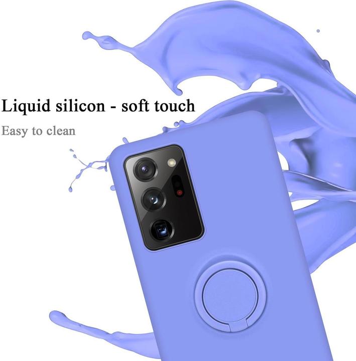 Actual product image Cadorabo TPU Liquid Ring Silicone Case Cover (Samsung Galaxy Note 20 Ultra)