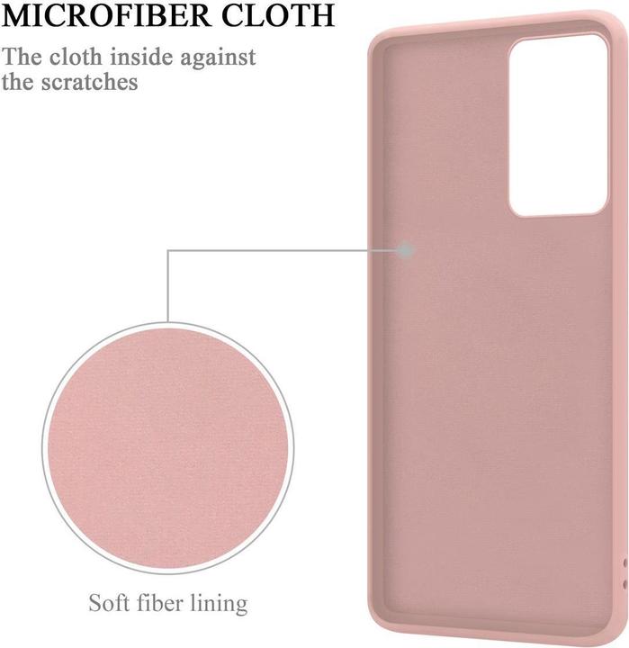 Actual product image Cadorabo TPU Liquid Ring Silicone Case Cover (Samsung Galaxy Note 20 Ultra)