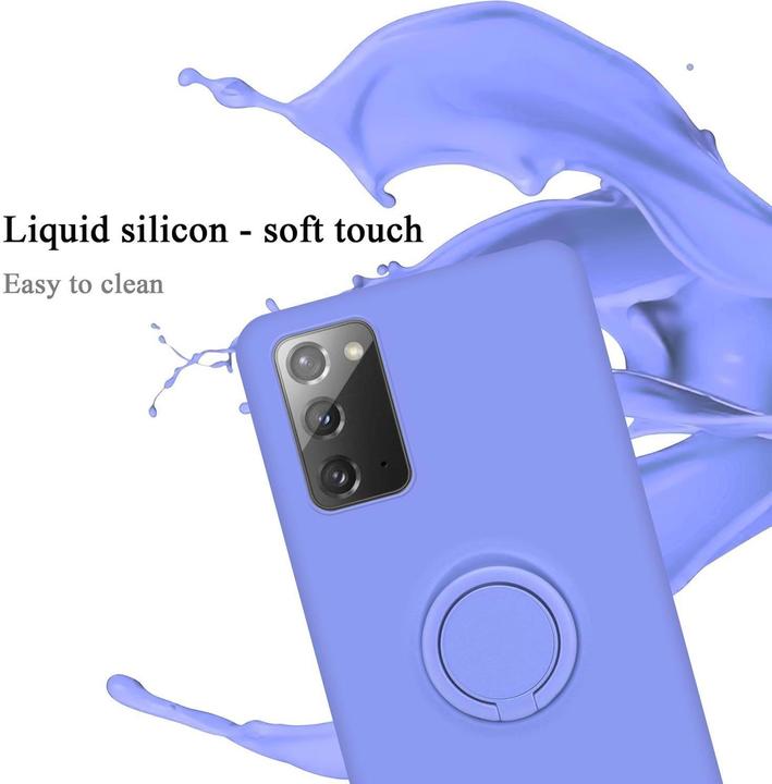 Produktbild Cadorabo TPU Liquid Ring Silicone Case Hülle (Samsung Galaxy Note 20)