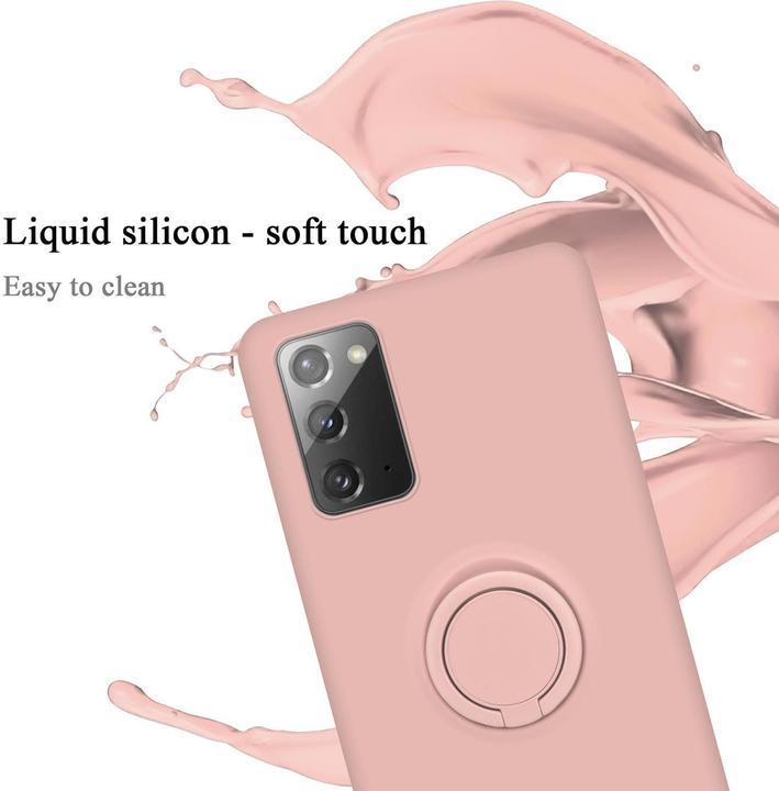 Produktbild Cadorabo TPU Liquid Ring Silicone Case Hülle (Samsung Galaxy Note 20)