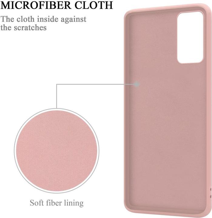 Produktbild Cadorabo TPU Liquid Ring Silicone Case Hülle (Samsung Galaxy Note 20)