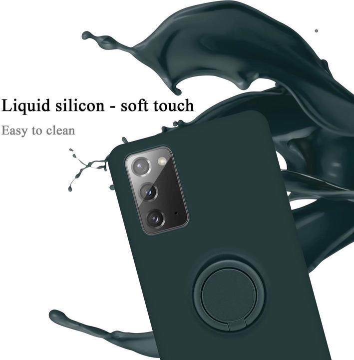 Produktbild Cadorabo TPU Liquid Ring Silicone Case Hülle (Samsung Galaxy Note 20)