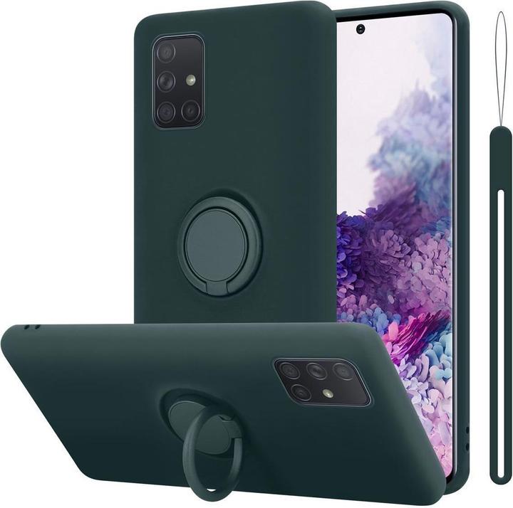 Produktbild Cadorabo TPU Liquid Ring Silicone Case Hülle (Samsung Galaxy A71)