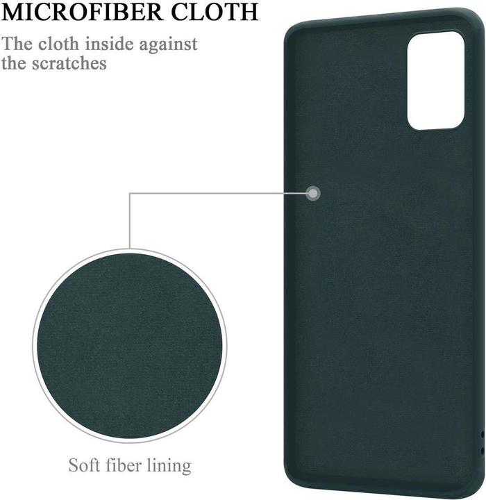 Produktbild Cadorabo TPU Liquid Ring Silicone Case Hülle (Samsung Galaxy A71)