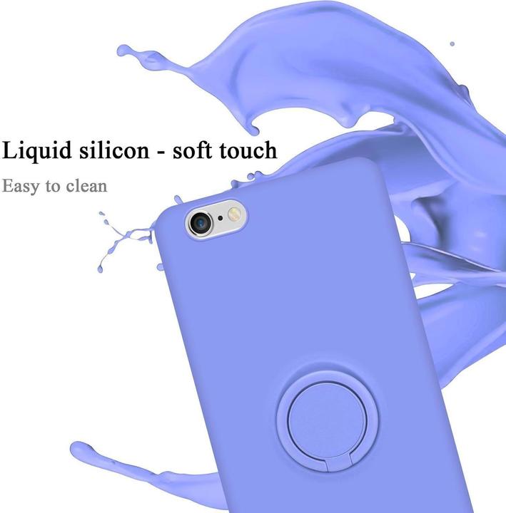 Actual product image Cadorabo TPU Liquid Ring Silicone Case Cover (Apple iPhone 6 Plus)