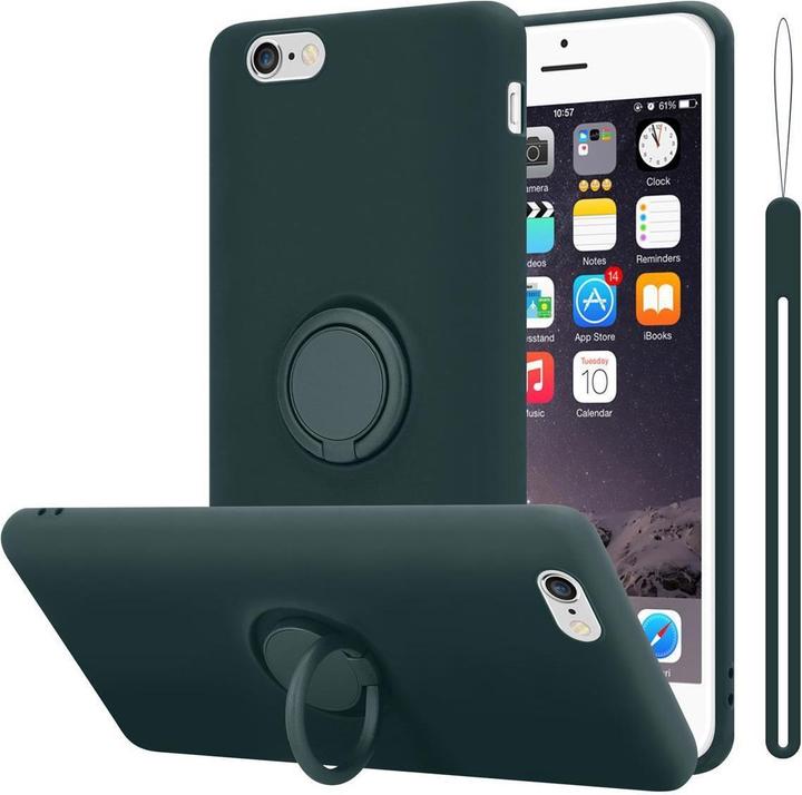 Actual product image Cadorabo TPU Liquid Ring Silicone Case Cover (Apple iPhone 6)