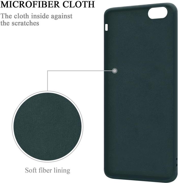Actual product image Cadorabo TPU Liquid Ring Silicone Case Cover (Apple iPhone 6)