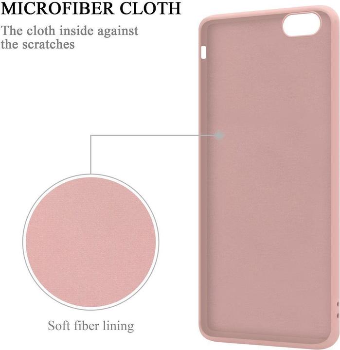Actual product image Cadorabo TPU Liquid Ring Silicone Case Cover (Apple iPhone 6)