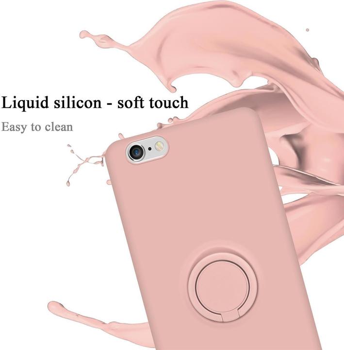 Actual product image Cadorabo TPU Liquid Ring Silicone Case Cover (Apple iPhone 6)