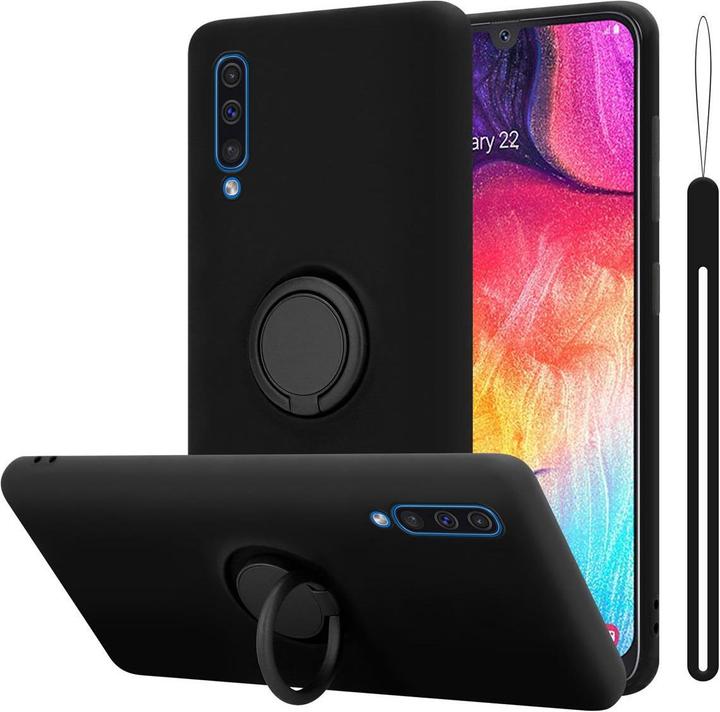 Produktbild Cadorabo TPU Liquid Ring Silicone Case Hülle (Samsung Galaxy A30s, Samsung Galaxy A50s)