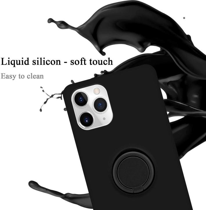 Actual product image Cadorabo TPU Liquid Ring Silicone Case Cover (Apple iPhone 11 Pro)
