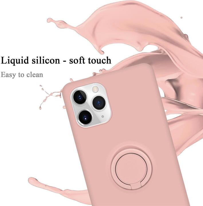 Actual product image Cadorabo TPU Liquid Ring Silicone Case Cover (Apple iPhone 11 Pro Max)