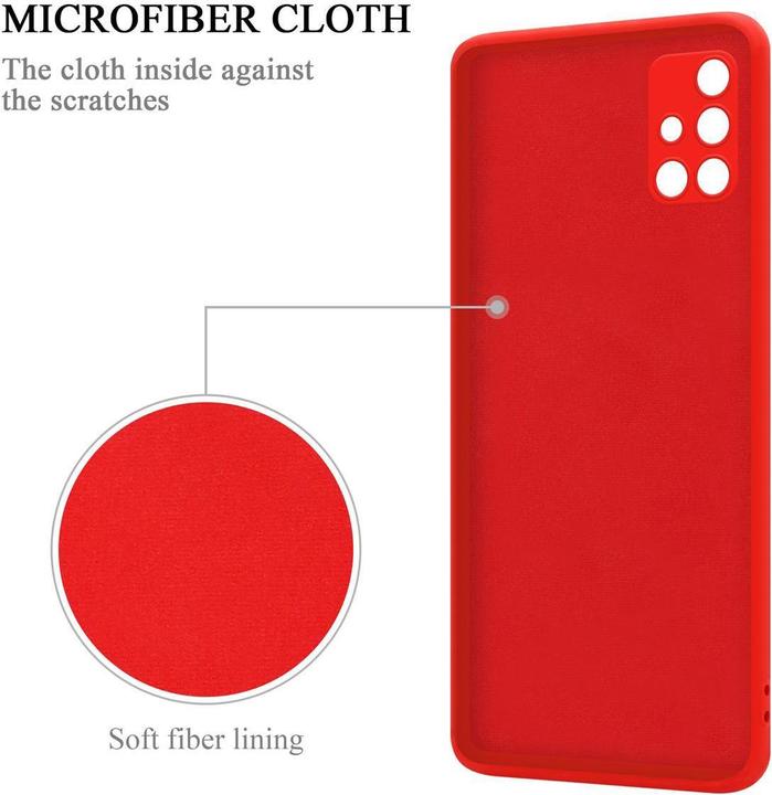 Produktbild Cadorabo TPU Liquid Ring Silicone Case Hülle (Samsung Galaxy M40s)