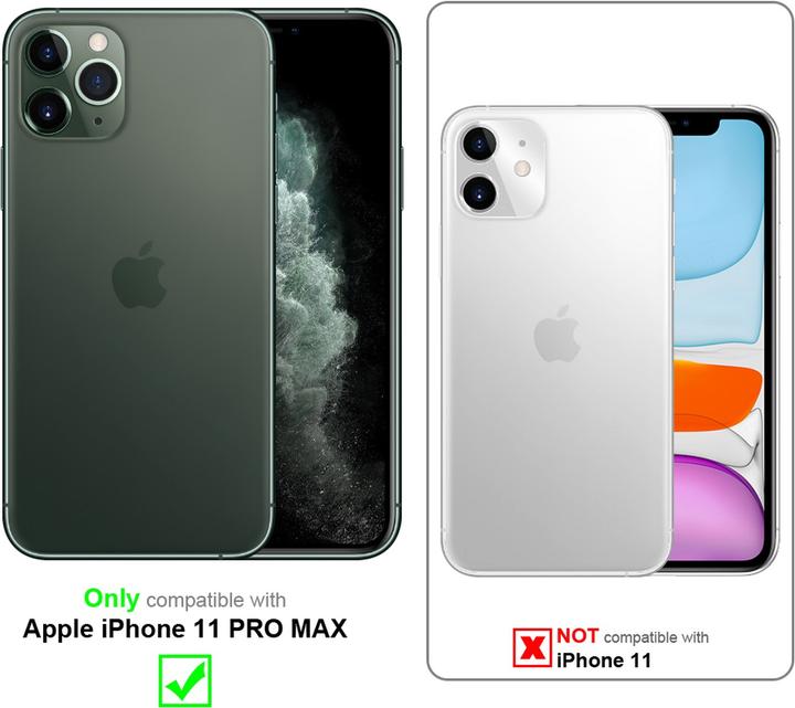 Produktbild Cadorabo TPU Liquid Ring Silicone Case Hülle (Apple iPhone 11 Pro Max)