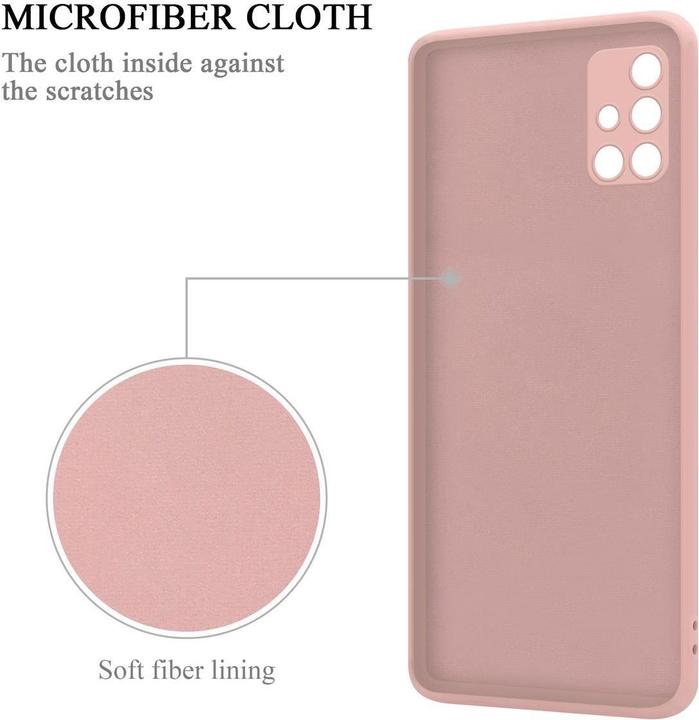 Produktbild Cadorabo TPU Liquid Ring Silicone Case Hülle (Samsung Galaxy M40s)