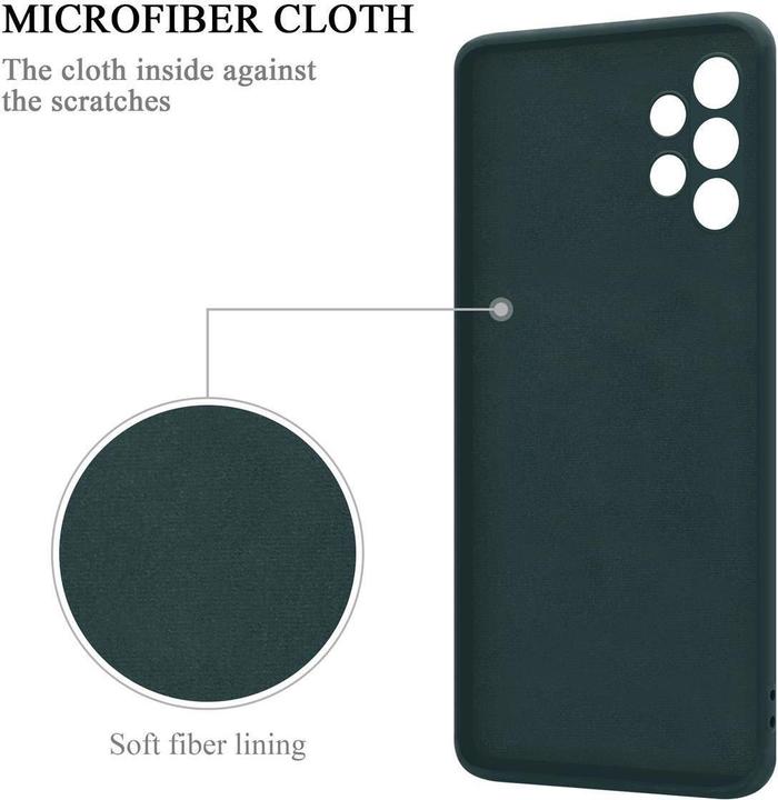Actual product image Cadorabo TPU Liquid Ring Silicone Case Cover (Samsung Galaxy A32 5G)