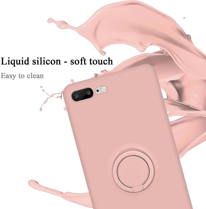 Actual product image Cadorabo TPU Liquid Ring Silicone Case Cover (Apple iPhone 7 Plus, Apple iPhone 7s Plus)