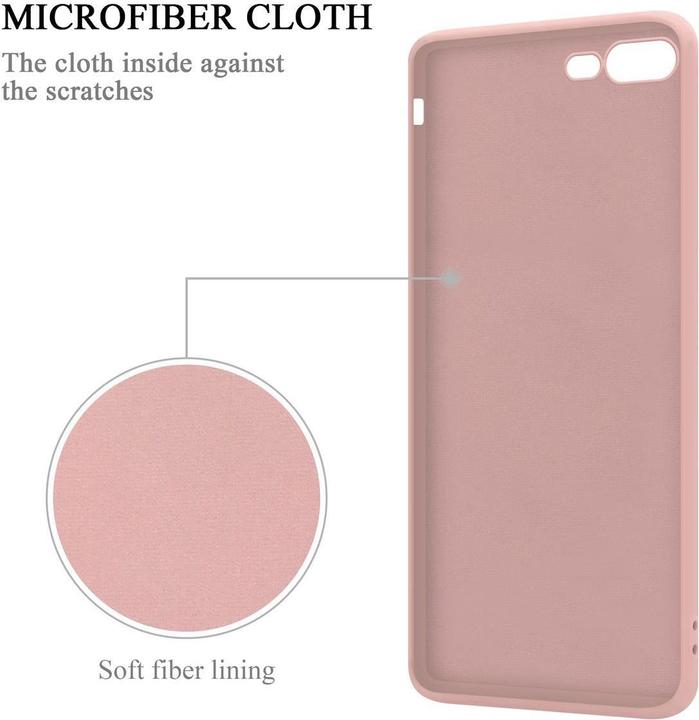 Actual product image Cadorabo TPU Liquid Ring Silicone Case Cover (Apple iPhone 7 Plus, Apple iPhone 7s Plus)