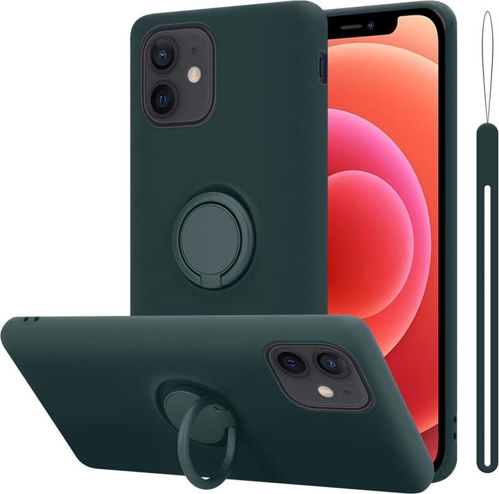 Produktbild Cadorabo TPU Liquid Ring Silicone Case Hülle (Apple iPhone 12 mini)