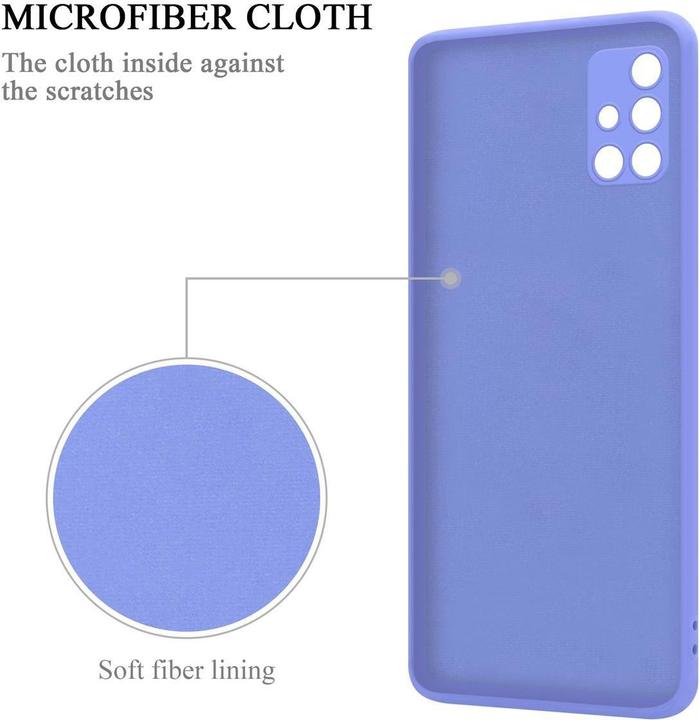 Produktbild Cadorabo TPU Liquid Ring Silicone Case Hülle (Samsung Galaxy M40s)