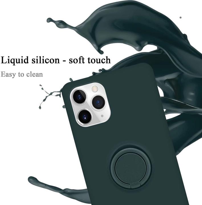 Actual product image Cadorabo TPU Liquid Ring Silicone Case Cover (Apple iPhone 11 Pro)