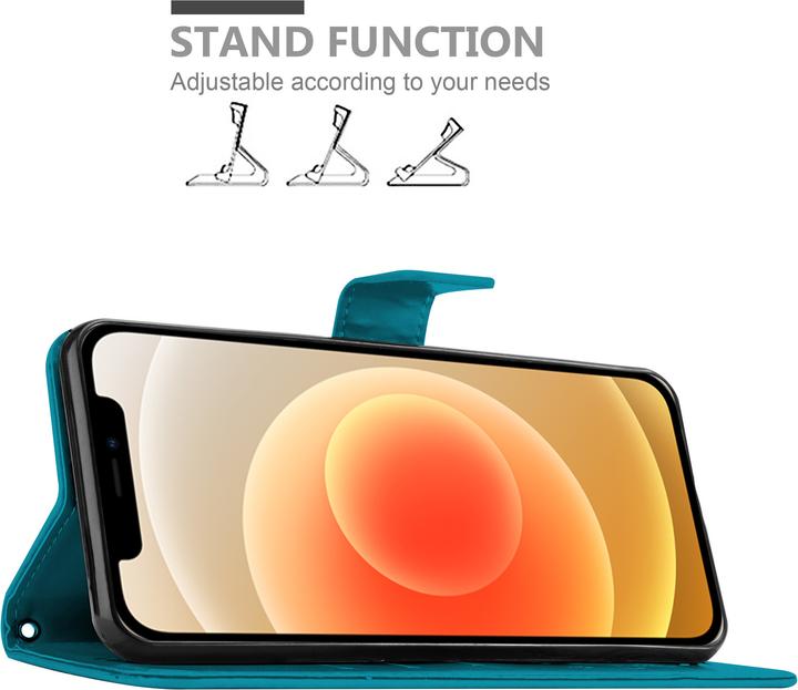 Immagine prodotto Cadorabo Copertina del libro a fiori (Apple iPhone 12 mini)