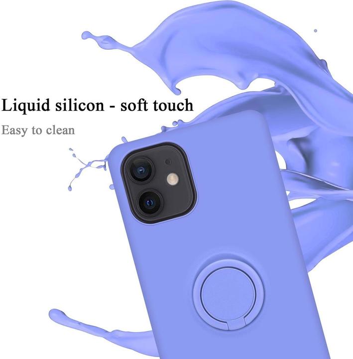 Produktbild Cadorabo TPU Liquid Ring Silicone Case Hülle (Apple iPhone 12 mini)