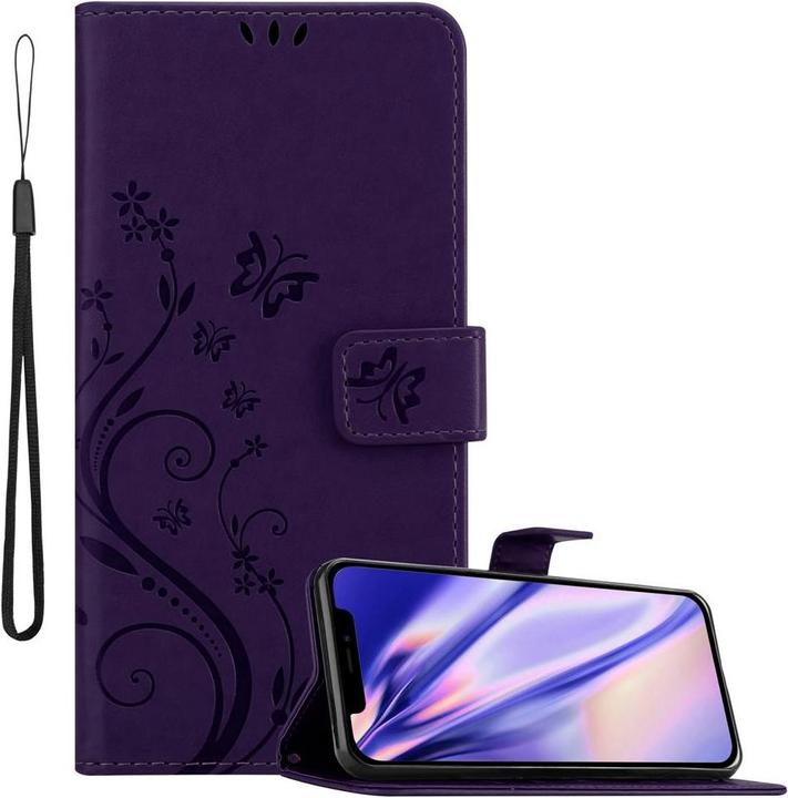 Floreale viola scuro