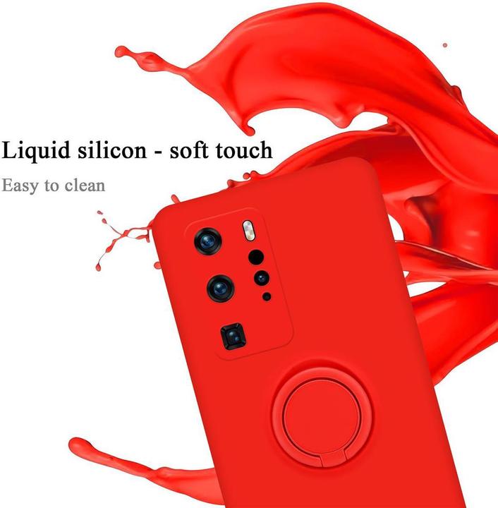 Produktbild Cadorabo TPU Liquid Ring Silicone Case Hülle (Huawei P40 Pro+)