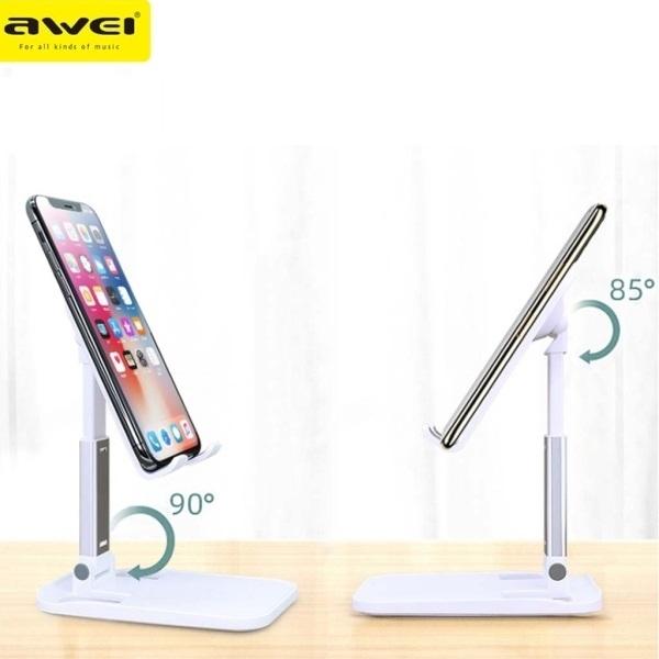 Image du produit Awei uchwyt biurkowy X11 biały/white