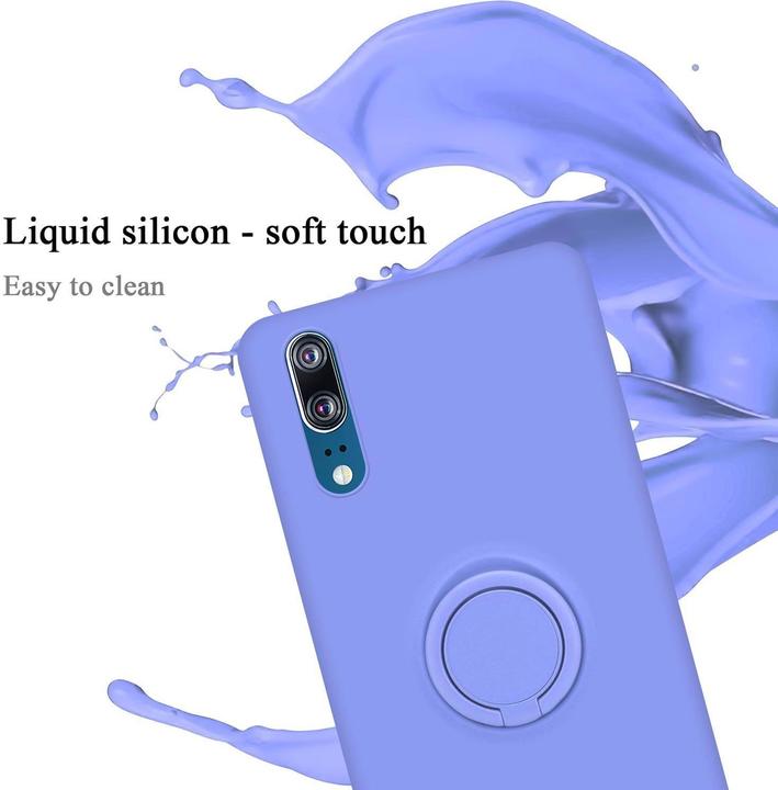 Productafbeelding Cadorabo TPU Vloeibare Ring Silicone Hoesje (Cubot P20)