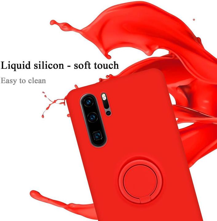 Productafbeelding Cadorabo TPU Vloeibare Ring Silicone Hoesje (Huawei P30 Pro)