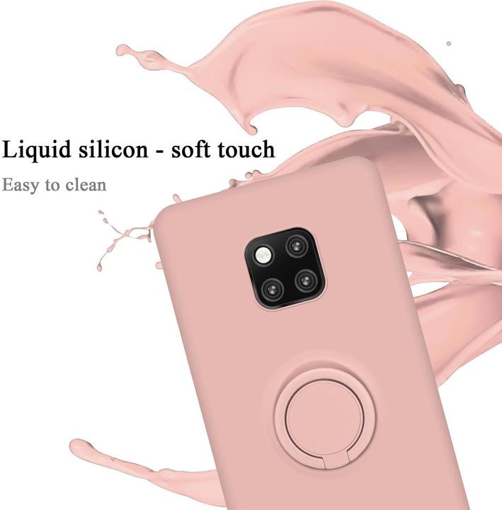 Productafbeelding Cadorabo TPU Vloeibare Ring Silicone Hoesje (Huawei Mate 20 Pro)