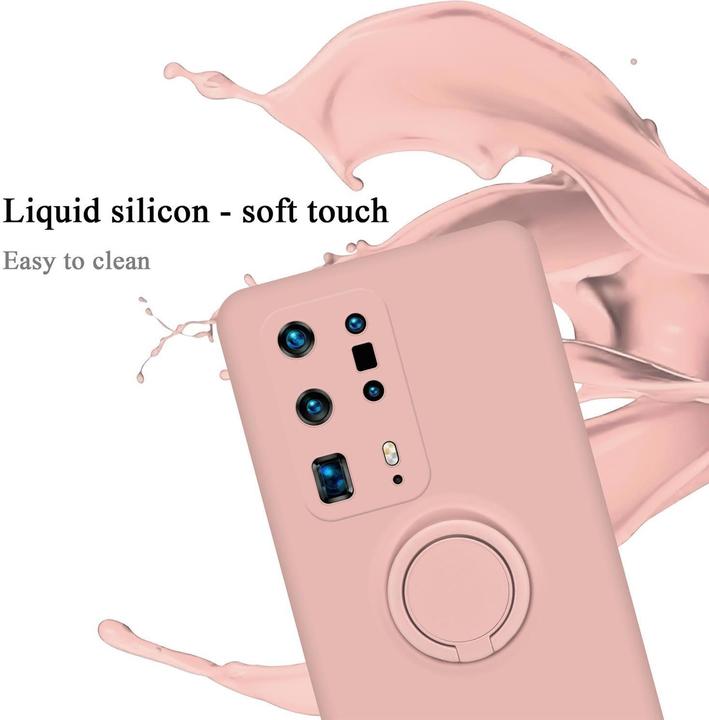 Actual product image Cadorabo TPU Liquid Ring Silicone Case Cover (Huawei P40 Pro+)