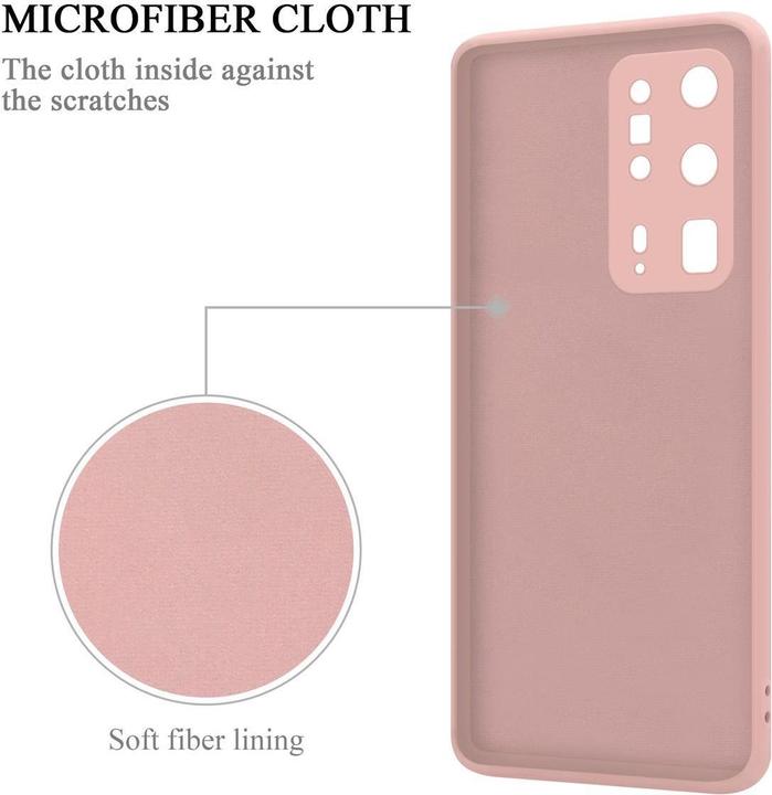Actual product image Cadorabo TPU Liquid Ring Silicone Case Cover (Huawei P40 Pro+)