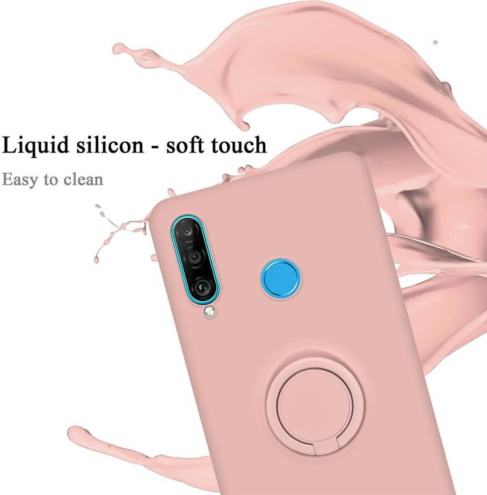 Actual product image Cadorabo TPU Liquid Ring Silicone Case Cover (Huawei P30 Lite)