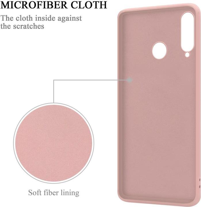 Actual product image Cadorabo TPU Liquid Ring Silicone Case Cover (Huawei P30 Lite)